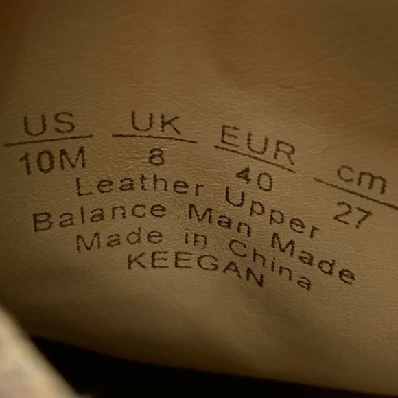 Franco Sarto womens ankle bootie size 10 40 Keegan tan brown leather flat boots - Picture 11 of 12